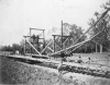 Laying track near Detroit Lakes