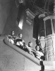 Choir boys with palm leaves, Basilica of St. Mary