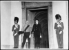 Eugenie Anderson leaving Christiansborg Palace with Lord Chamberlain after presenting credentials to King Frederick IX