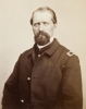 Black and white photograph of Captain Mahlon Black, Second Company of Minnesota Sharpshooters, c.1862. Photograph by Joel Emmons Whitney.