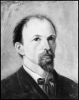 Self-portrait of Anton Gág painted by his daughter Wanda