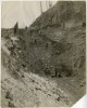 Black and white photograph of construction of the Duluth, Winnipeg & Pacific Railway tunnel at Short Line Park, Duluth, Minnesota, 1911.