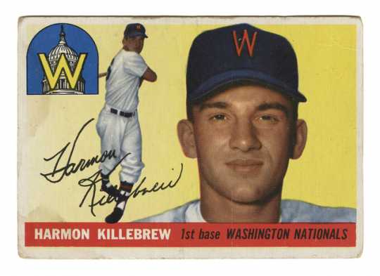 Harmon Killebrew baseball card