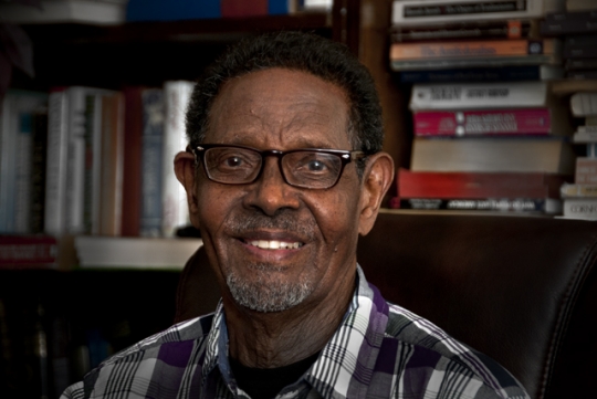 Photograph of Abdirizak Haji Hussein, a  former prime minister of Somalia and a Minneapolis resident until his death in 2014.