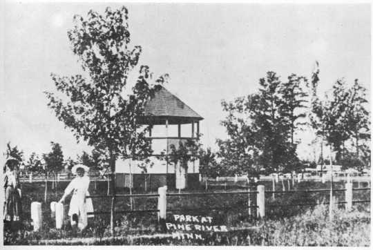 Park at Pine River, ca, 1910s