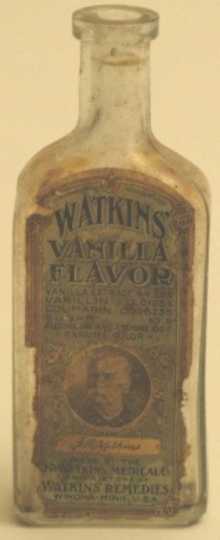 Vanilla extract bottle