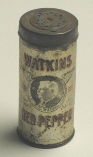 Red pepper canister