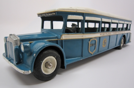 Miniature Northland Transportation Company bus