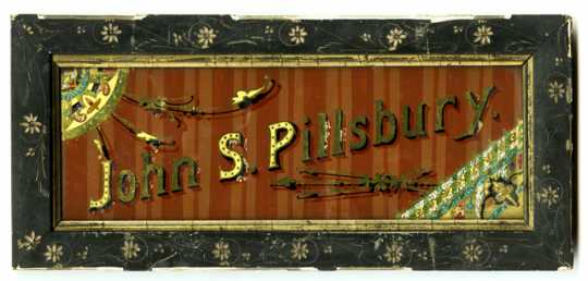 John S. Pillsbury sign