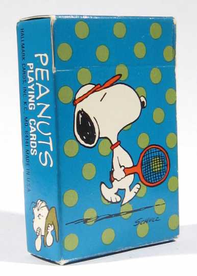 Peanuts playing cards