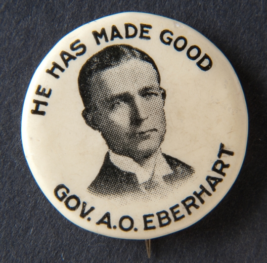 Eberhart campaign button