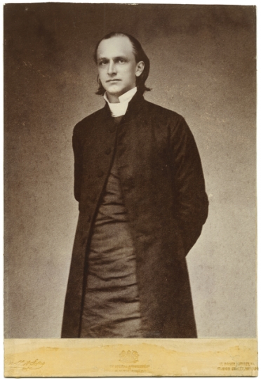 Black and white photograph of Bishop Henry B. Whipple, c.1860.
