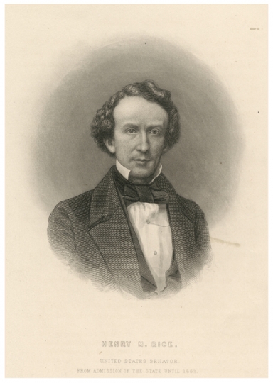 Henry M. Rice, 1860