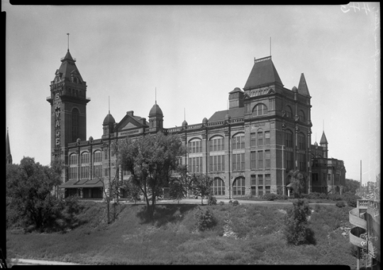 Exposition Building, Central Avenue and Prince Street, Minneapolis