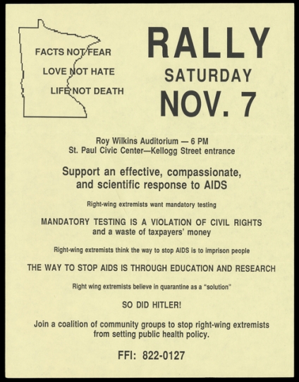 Rally flyer