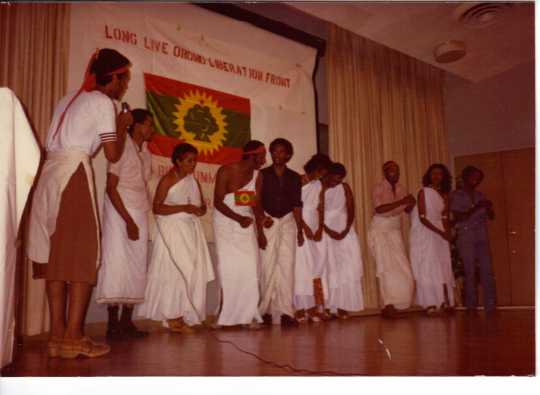 Oromo cultural show