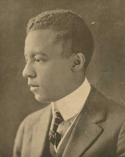 Black and white photograph of A. Philip Randolph, 1920. Courtesy New York Public Library.