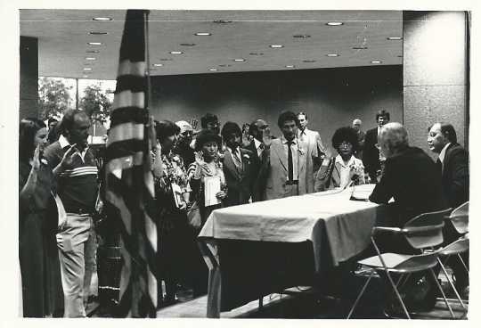 Citizenship ceremony, 1979