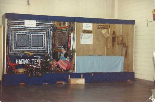 Hmong cultural exhibit 1983 Festival of Nations