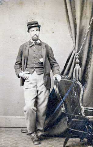 Private Adam Marty of the First Minnesota, Company B.