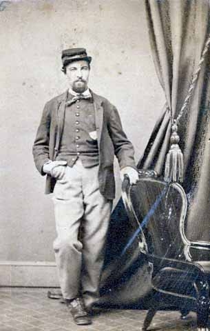 Private Adam Marty of the First Minnesota, Company B.