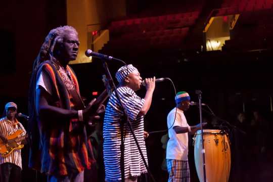 Sierra Leone Refugee All Stars performing at the 2013 Festival of Nations