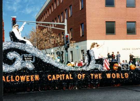 Anoka Halloween Celebration kids’ parade, 1990, Minnesota