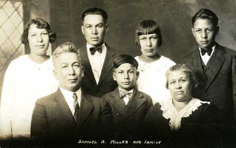 Samuel A. Miller and family