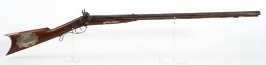 Double-barrel percussion rifle