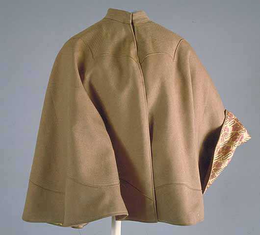 Woman's bicycle cape