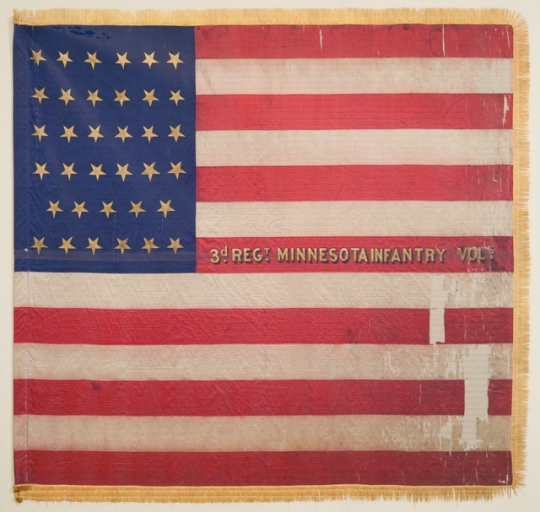 3rd Minnesota national battle flag