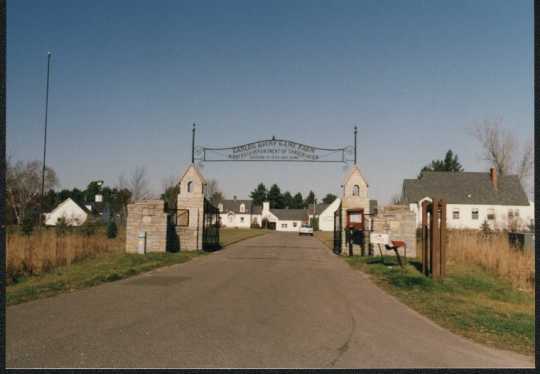 Entrance to the Carlos Avery Game Farm