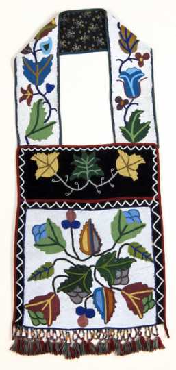 Ojibwe bandolier bag made c.1900.
