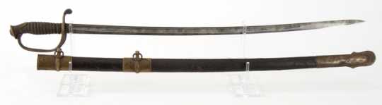 U.S. Army officer's Model 1850 sword and scabbard