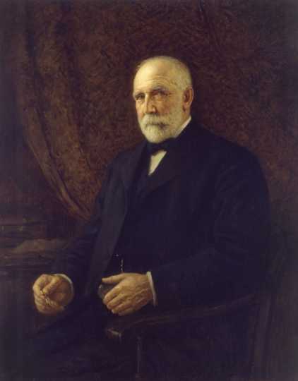 Frederick Weyehaeuser, 1924. Oil on canvas painting by M. Askinazy.
