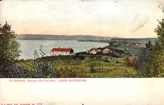 La Pointe, Madeline Island, Lake Superior, Wisconsin. 