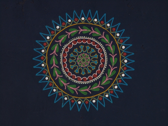 Anishinaabe or Dakota dance blanket (detail)