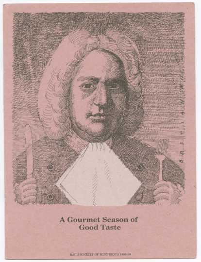 scan of 1988 Bach Society Program cover