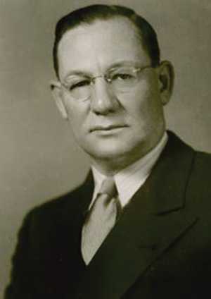 Black and white photograph of John Benson. 