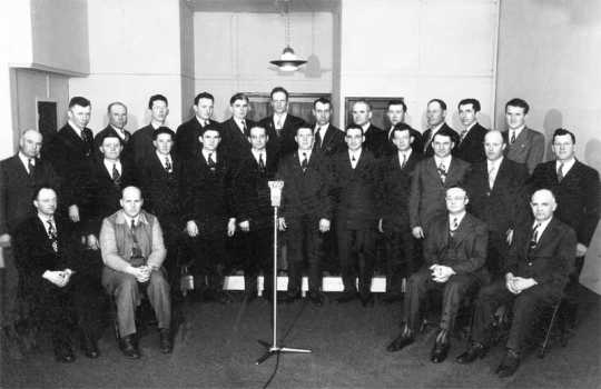 Photograph of the Carson Male Chorus, 1952