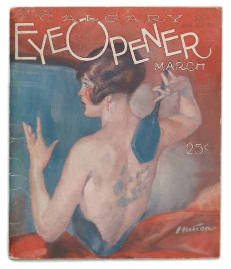 Front cover of the March, 1926 issue of the Calgary Eye Opener