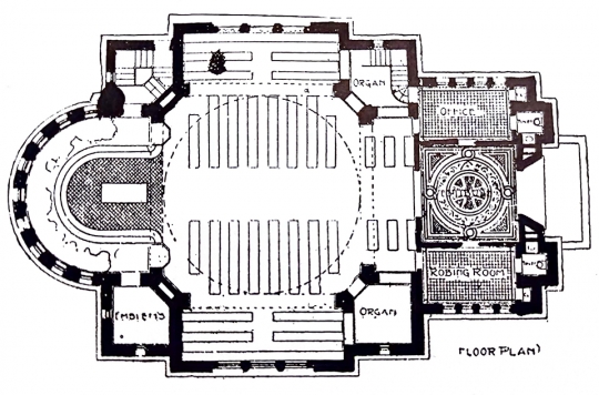 Lakewood Chapel floor plan