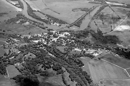 Aerial view, Carver