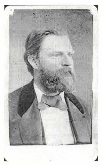 Black and white photograph of Carl Bachmann, c.1880s.