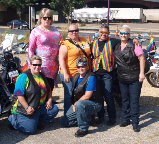 Group at South Central Minnesota Pride