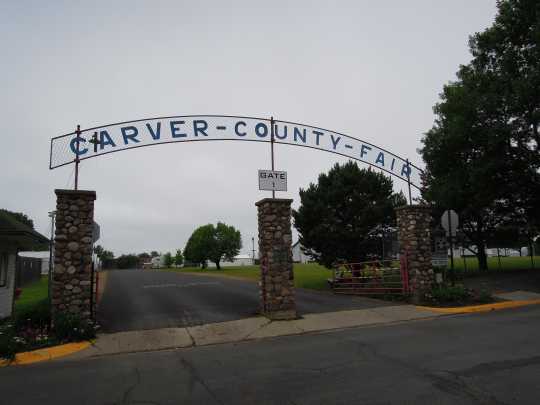 Front gate, Carver County Fairgrounds
