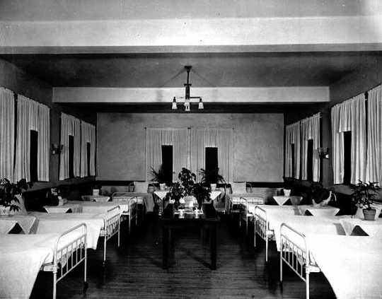 Interior, Detention Hospital Ward, Fergus Falls State Hospital, Fergus Falls.