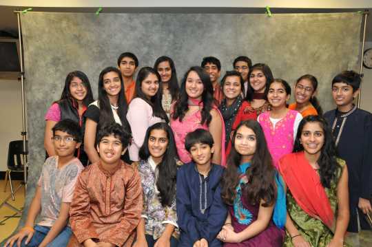 SILC students during Diwali