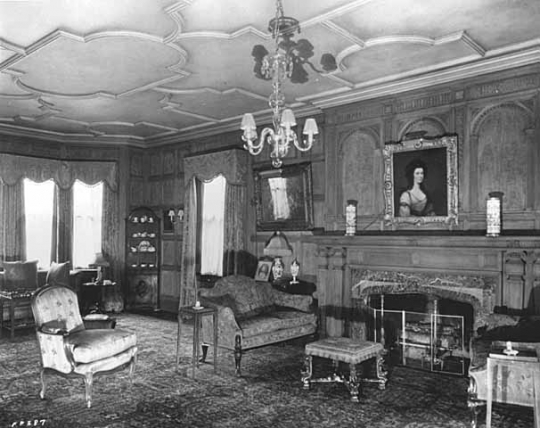 Interior of 1006 Summit Avenue (the Irvine residence)