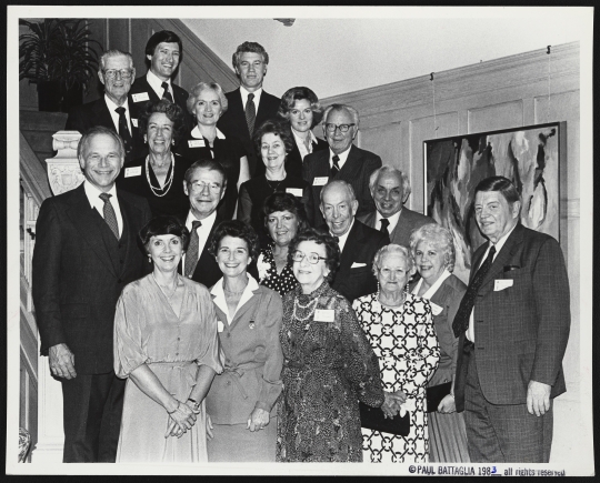 Former Minnesota governors and their wives at the State Ceremonial Building